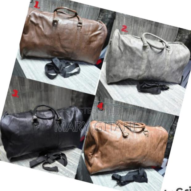 *High Quality Leather Duffel Bag* - thumbnail 2