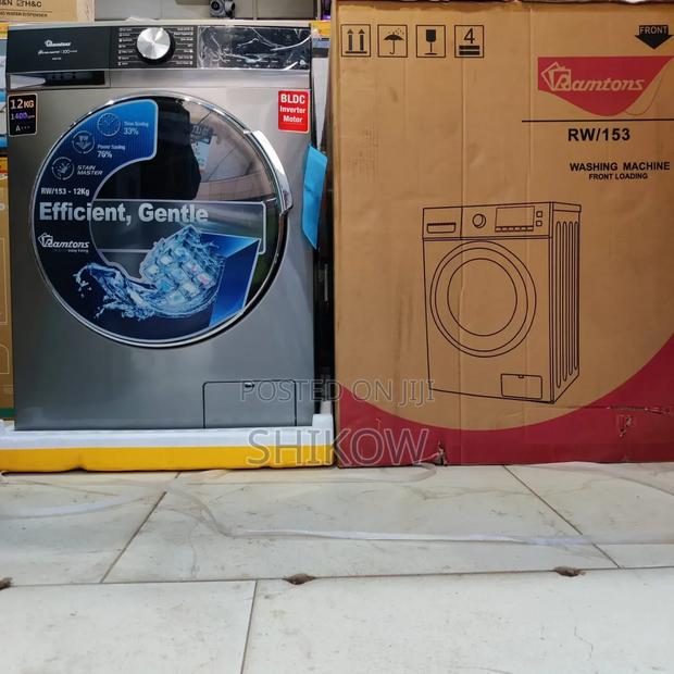 Ramtons Front Load Washing Machine 12kg Wash and Spin