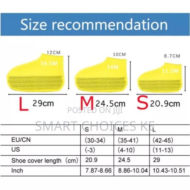 Thickened Unisex Silicone Shoe Cover - thumbnail 2