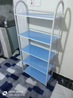 Shoerack in Blue