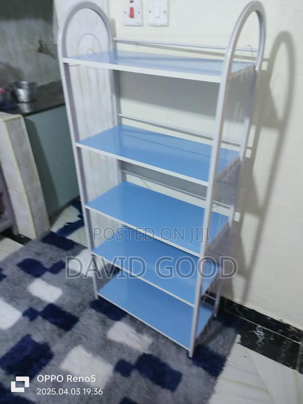 Shoerack in Blue