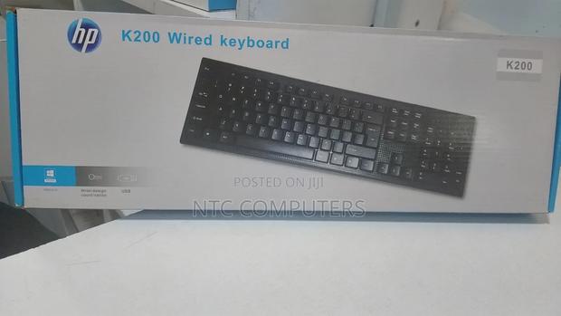 HP USB Keyboard Black - 3cy44pa