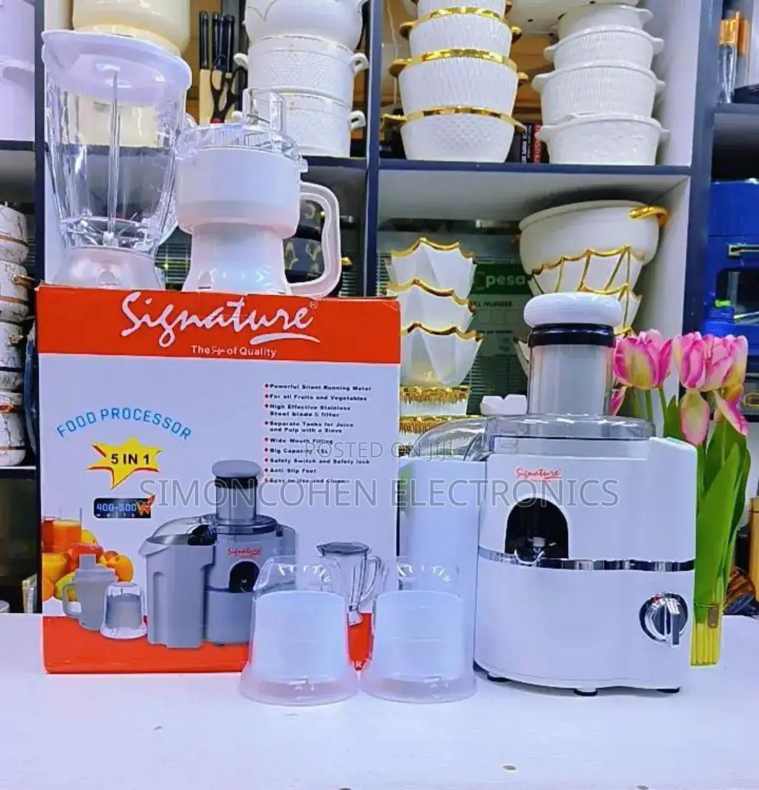 5in1 Signature Food Processor (500w)