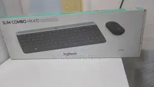 Logitech Mk470 Slim Wireless Keyboard and Mouse Combo - 920-