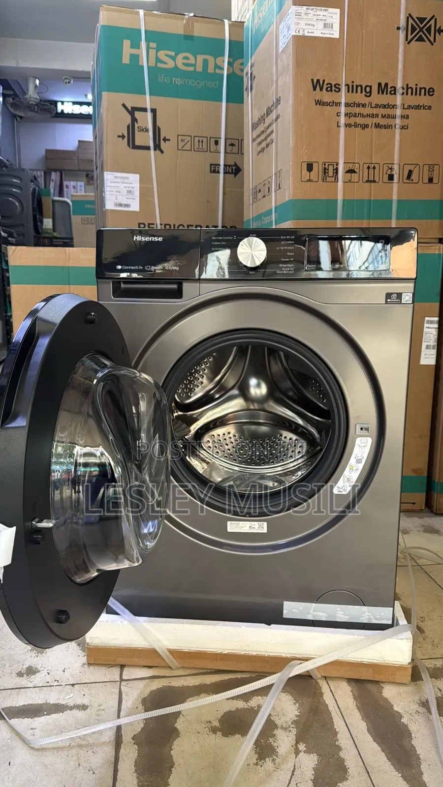 Hisense 10.5/6kgs [Wash Dry]