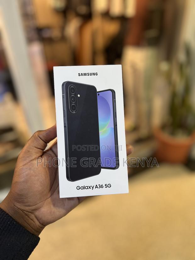 New Samsung Galaxy A36 128 GB Black - thumbnail 2