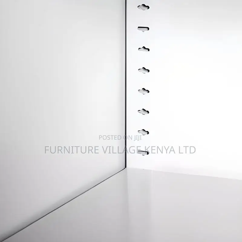 Storage Cabinets; Full-Glass Metallic Office Cabinet