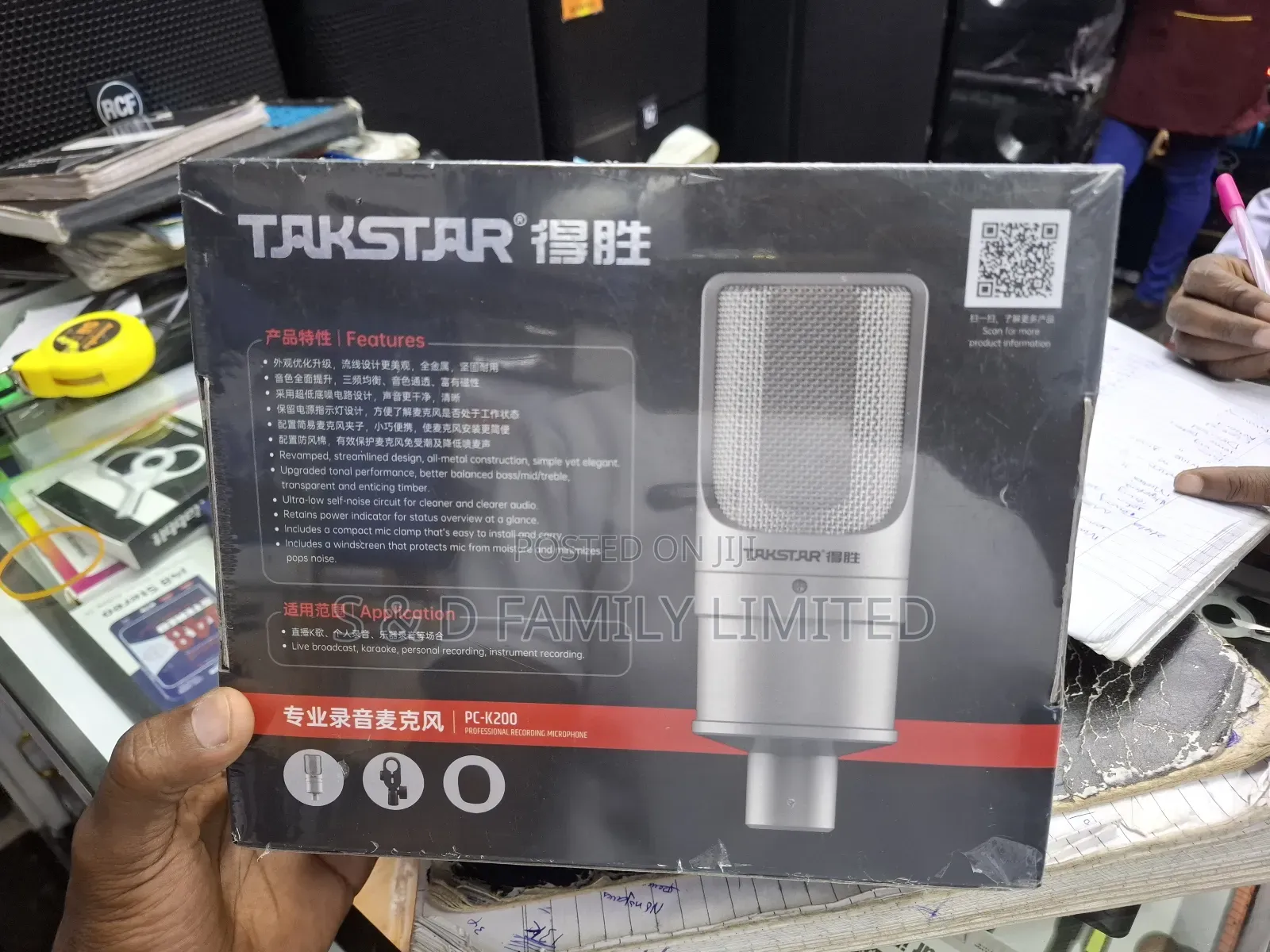 Takstar Pc-k200 Condenser Microphone
