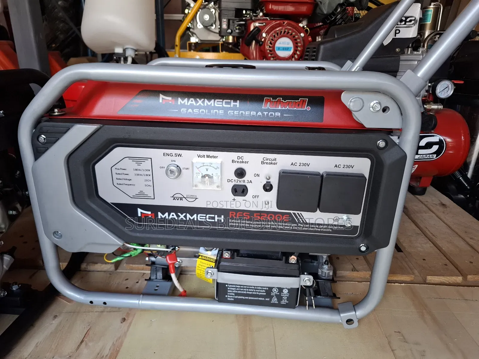 Maxmech Gasoline Generator