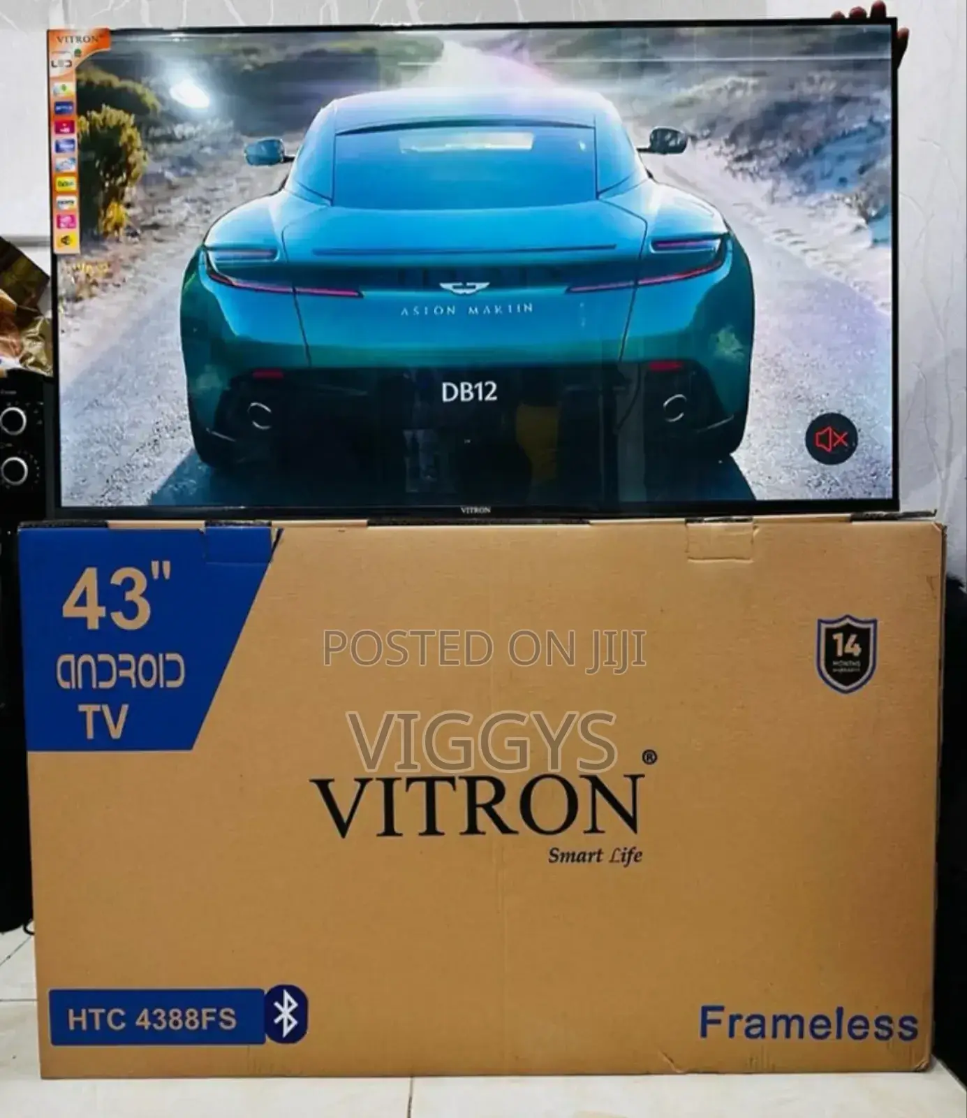 Vitron 43 " Inches Smart Tv L.