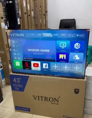 Vitron 43 Smart Android Frame Less