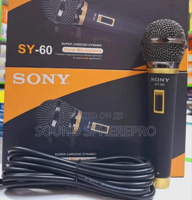 Sony Sy-60 Corded Microphone - main view