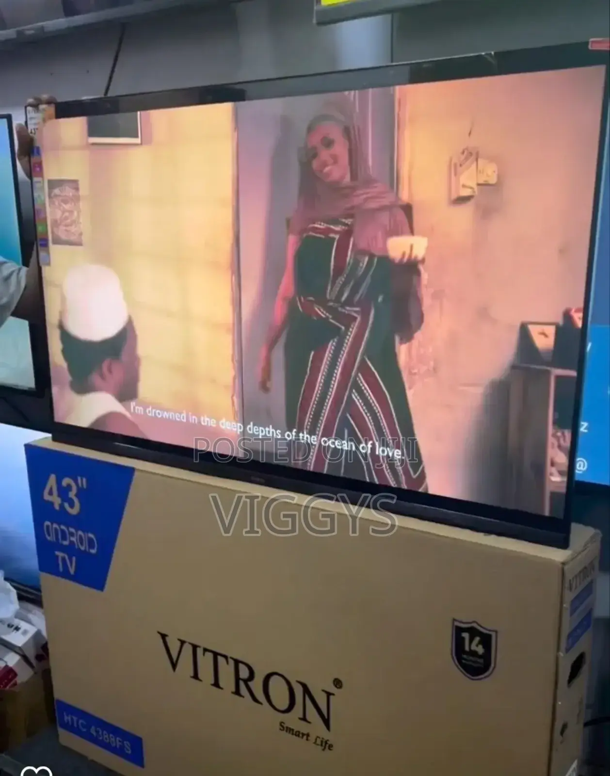 Vitron 43inches. Smart Android Tv. - 