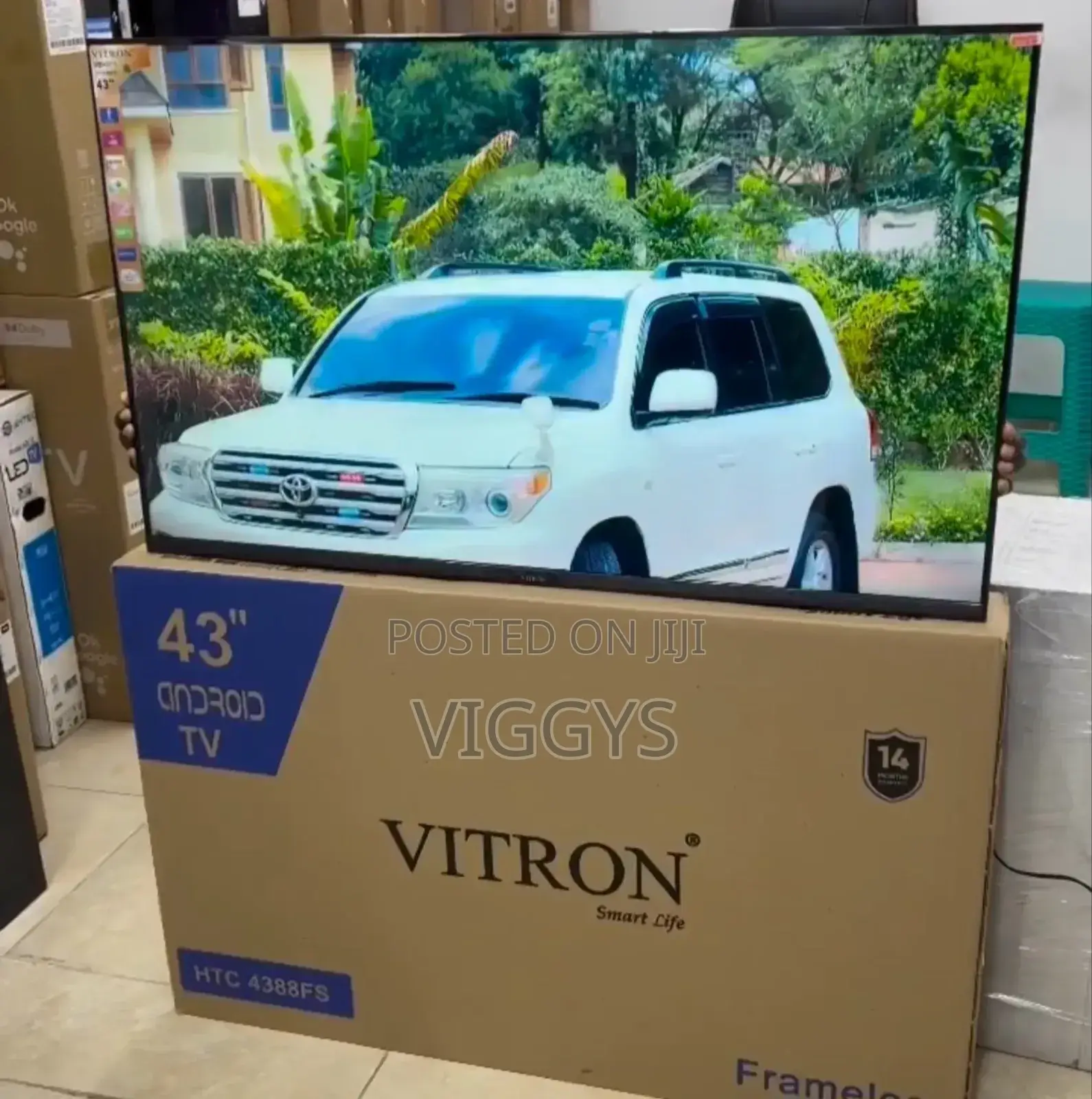 Vitron 43inches. Smart Android Tv. - 