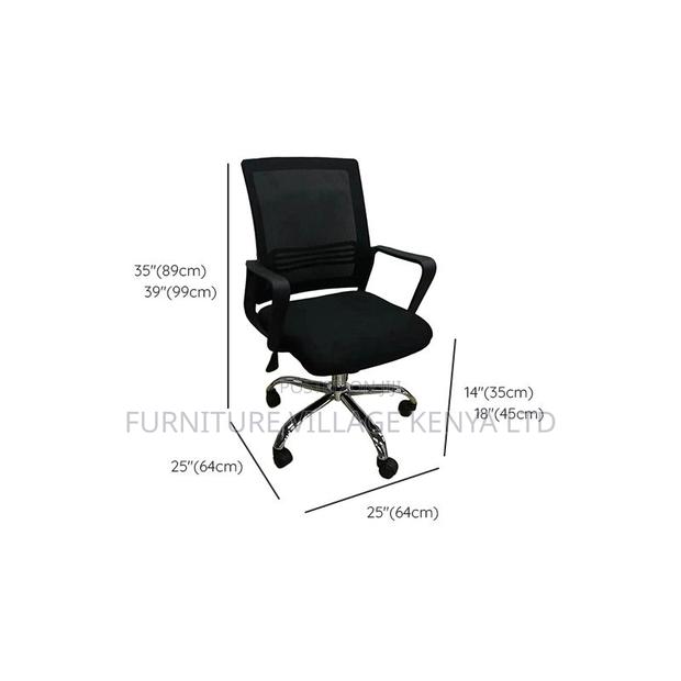 Study Chair With Lumbar Support, Tilt Lock - thumbnail 2