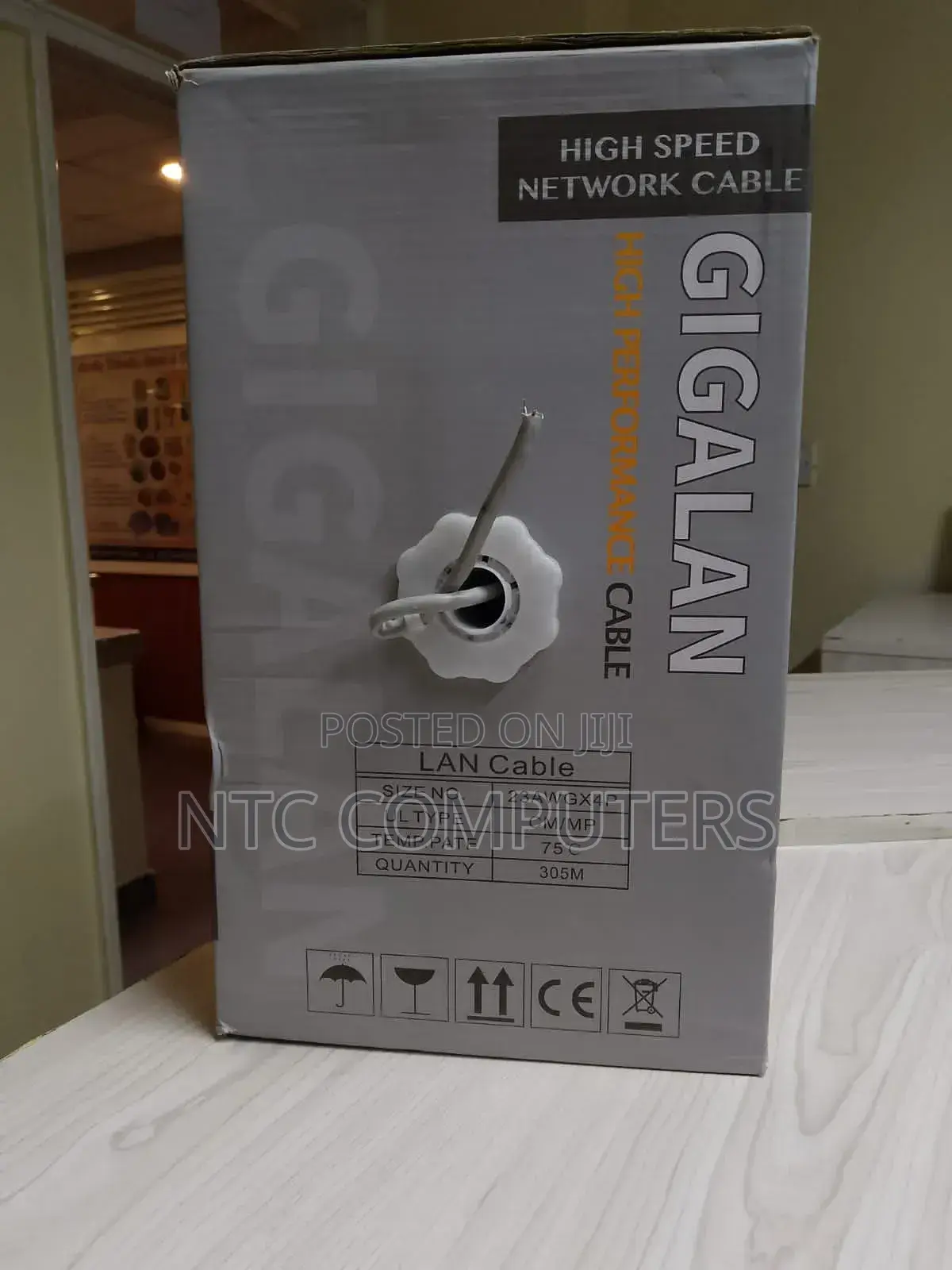 Gigalan Cat 6 Cable 305 M Indoor
