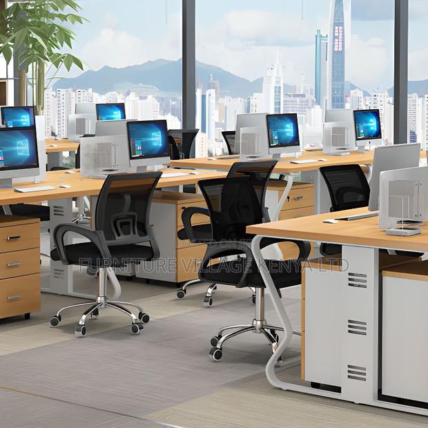 Office Seats; Mid-Back Mesh Swivel Study Chair - thumbnail 2
