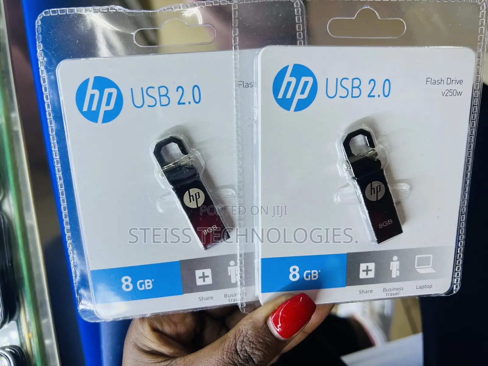 8gb Hp Metallic Flashdrive