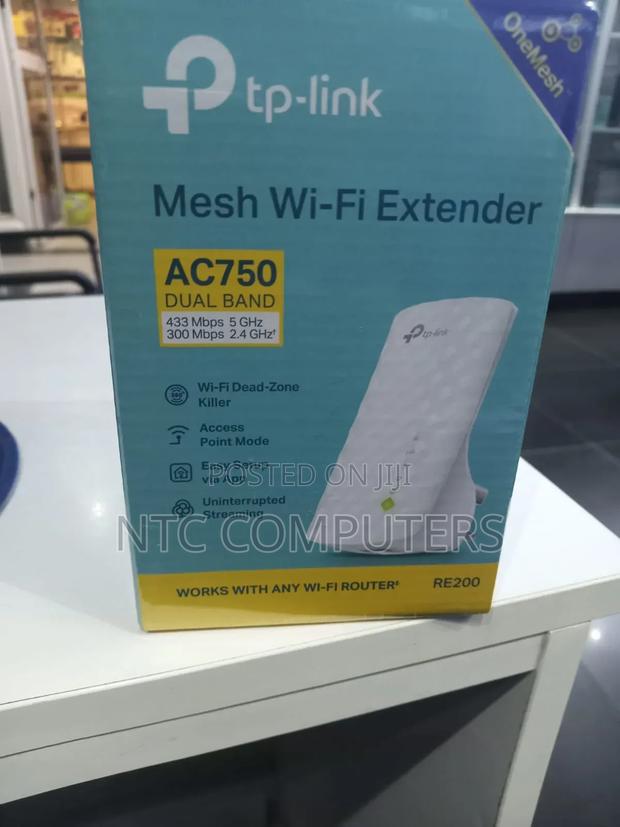 Tp-Link Re200 Ac750 Mesh Wi-Fi Range Extender