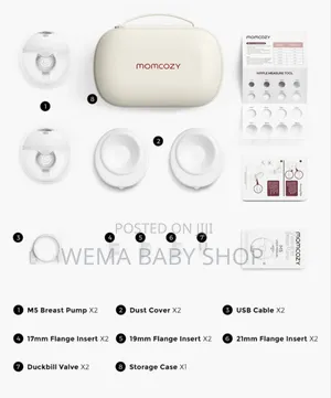 Momcozy All in One M5 Double Wearable Breast Pump