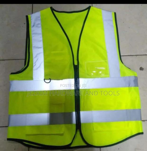 Reflective Jacket With Zip And Pockets