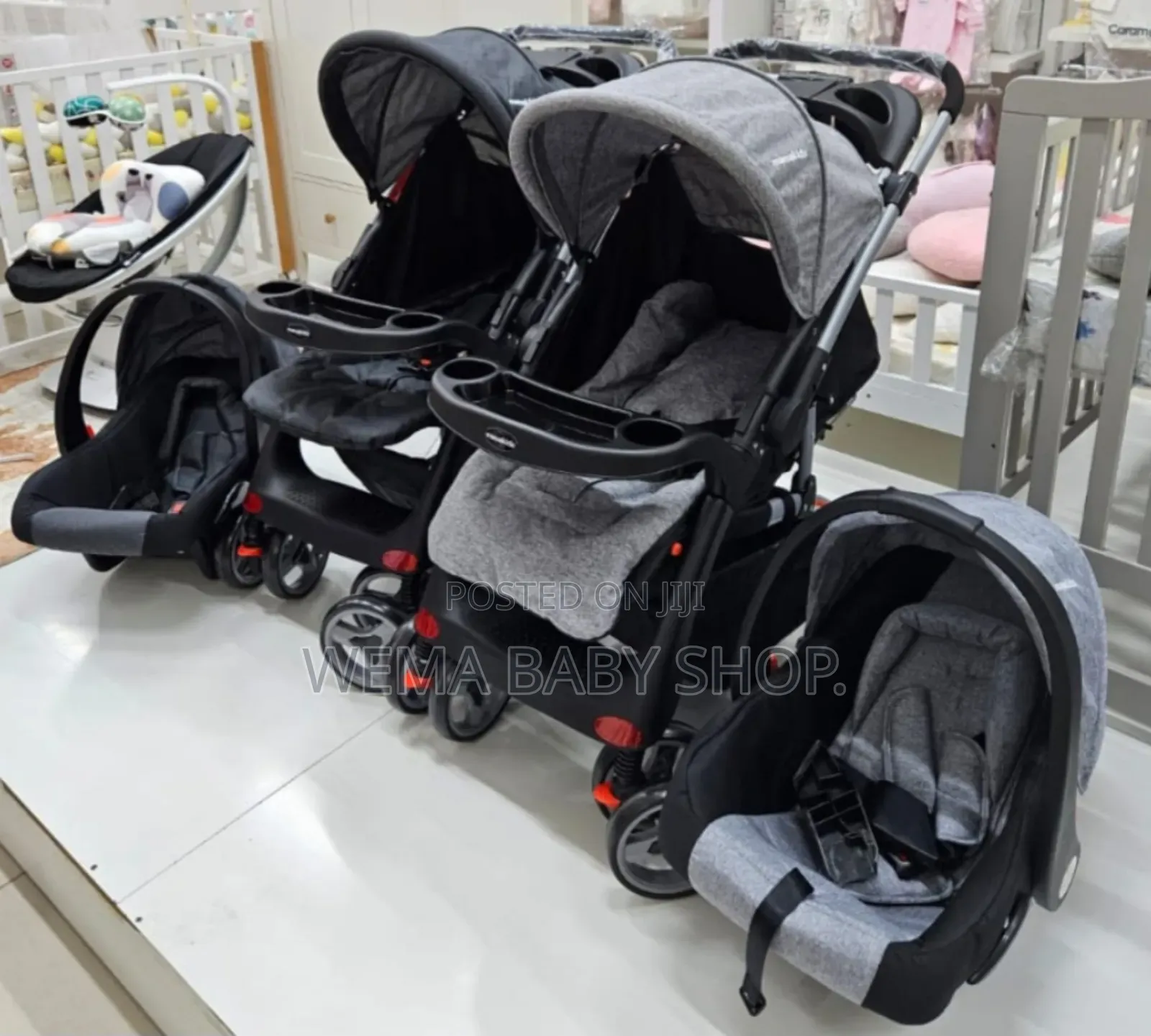 Mamakids 2-in-1 Baby Stroller Travel System