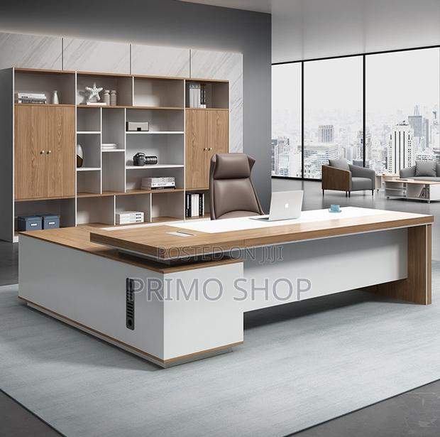 Office Desk; Smooth Spacious Executive Desk(2metres) - main view