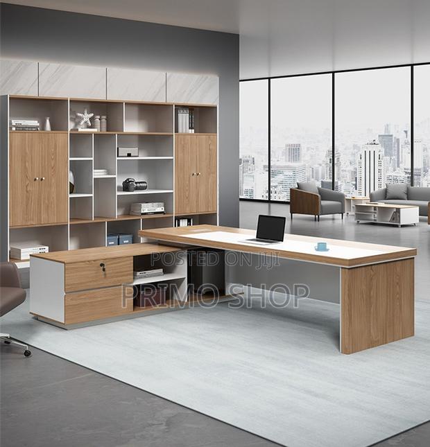 Office Desk; Smooth Spacious Executive Desk(2metres) - thumbnail 3