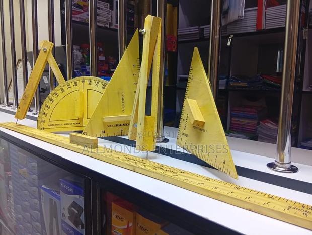 Technical/Drawing/Teachers/Blackboard Drawing Set-Wooden - thumbnail 4