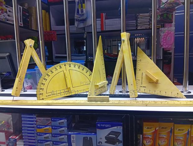 Technical/Drawing/Teachers/Blackboard Drawing Set-Wooden - thumbnail 5