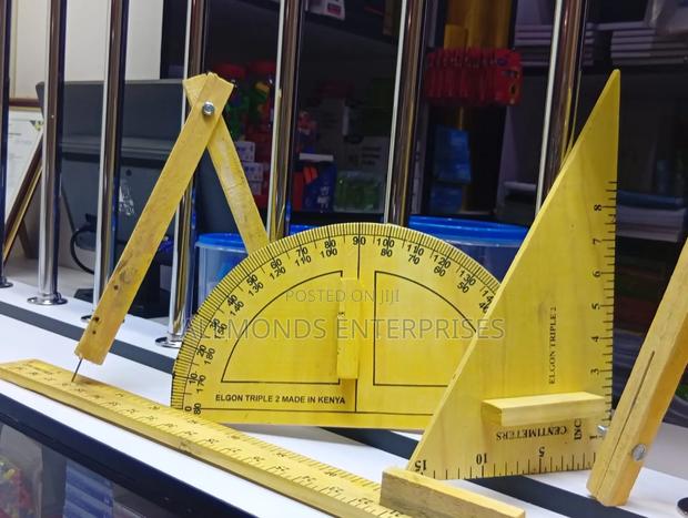 Technical/Drawing/Teachers/Blackboard Drawing Set-Wooden - thumbnail 8