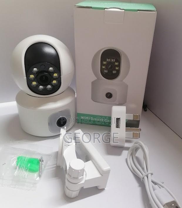 Home Security Dual Lens Wifi Ip Camera Hd PTZ Camera Wifi