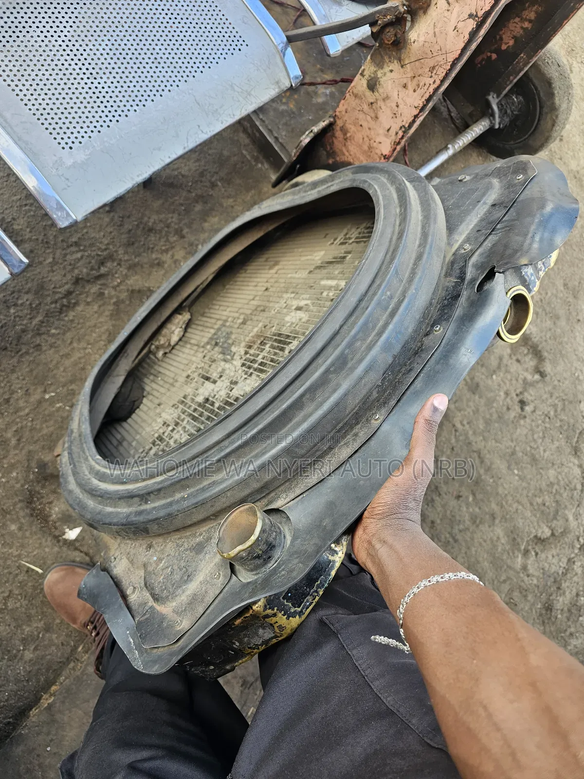 Radiator for FRR