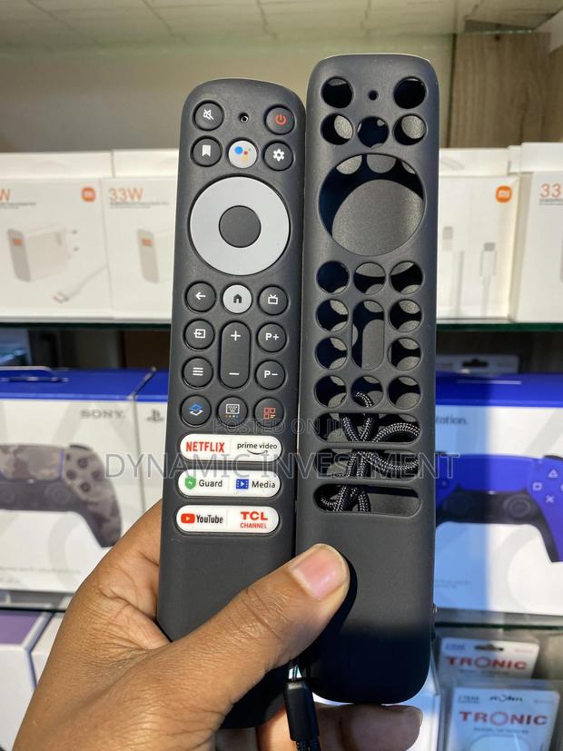 TCL Android Google Tv Remote Control and Protective Case - thumbnail 2