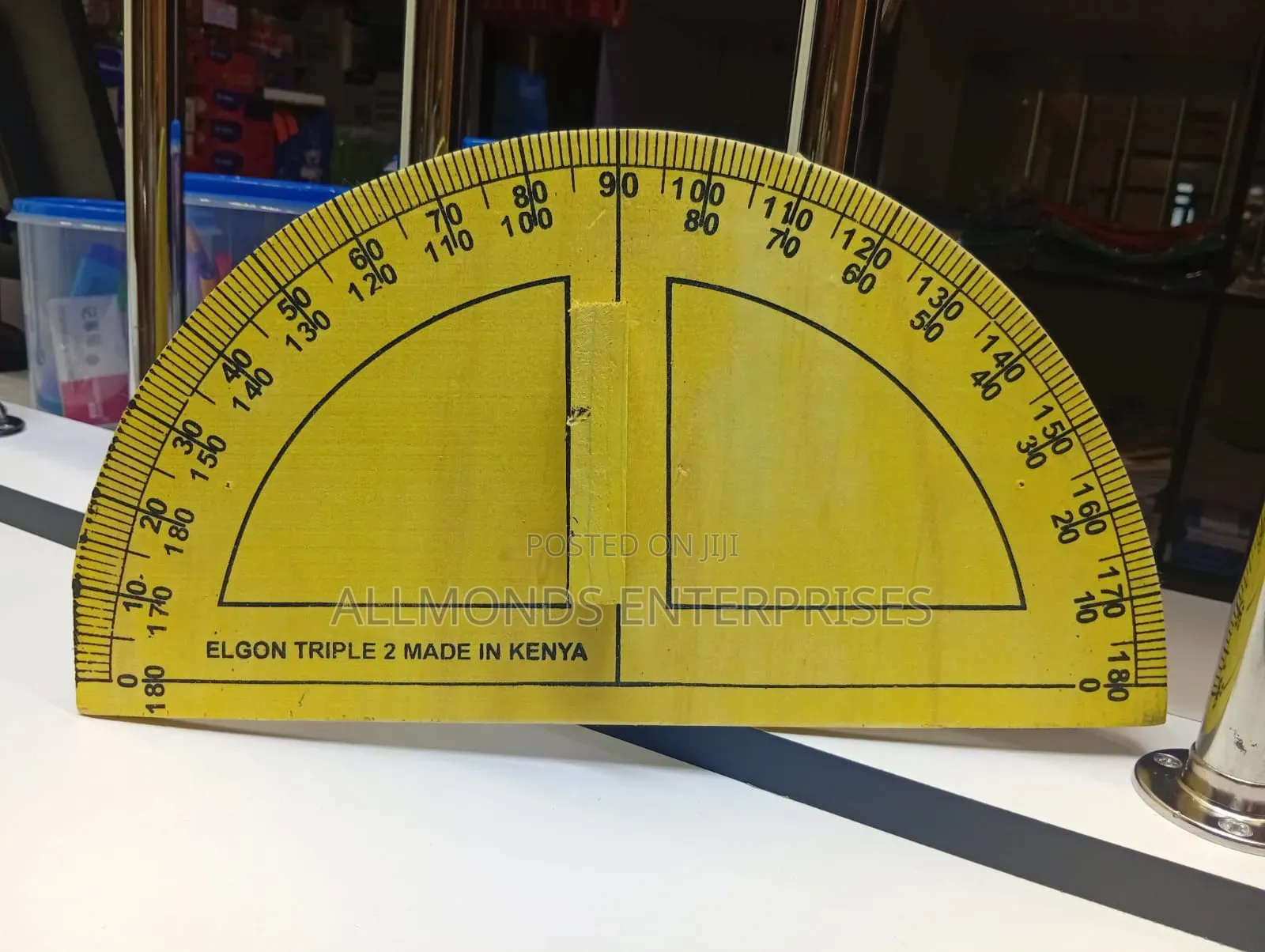 Blackboard Protractor 180 Degrees-Wooden