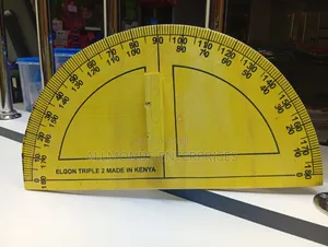 Blackboard Protractor 180 Degrees-Wooden