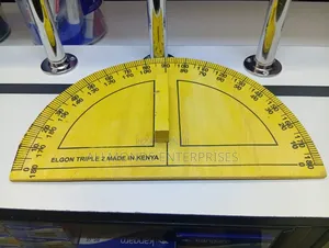 Blackboard Protractor 180 Degrees-Wooden
