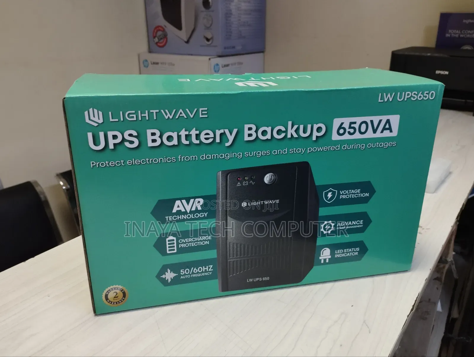 Lightwave Lw-Ups650 650va Line Interactive Ups
