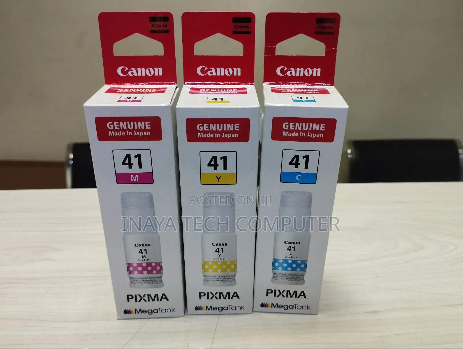 Canon Pixma Cl-41 Yellow Magenta Cyan Ink
