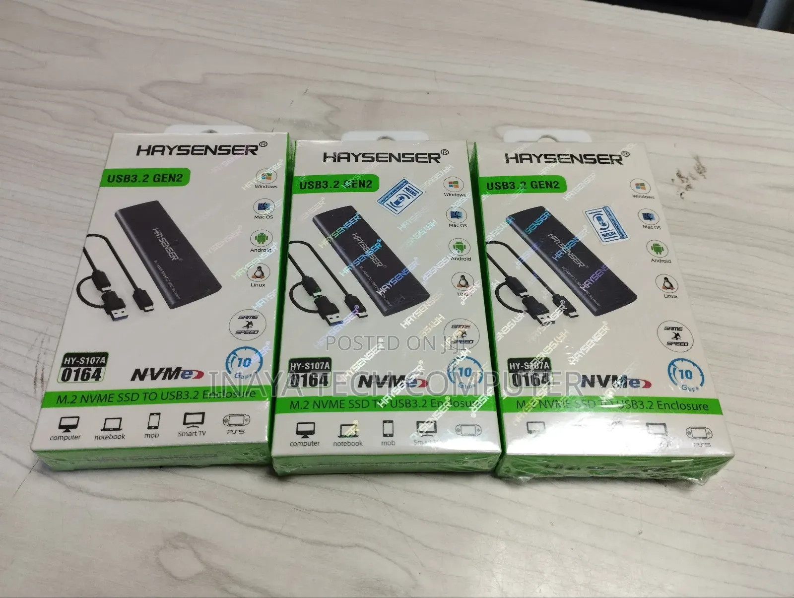 Haysenser Nvme M.2 SSD Enclosure