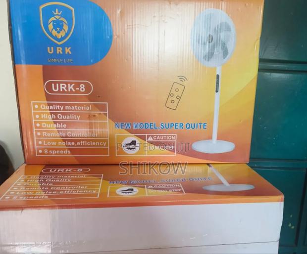  Remote Controlled Urk 16" Modern Standing Quiet Fan  - main view