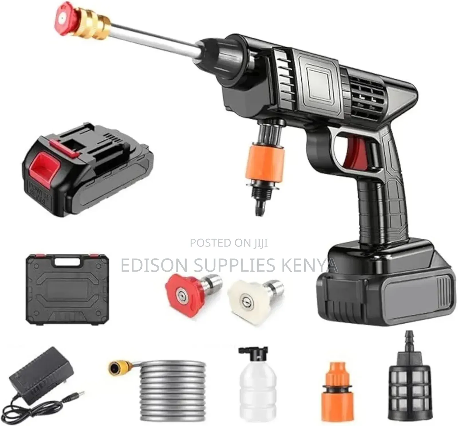 Cordless High Pressure Washer Recharge Car Detailing Car Wash Machine
