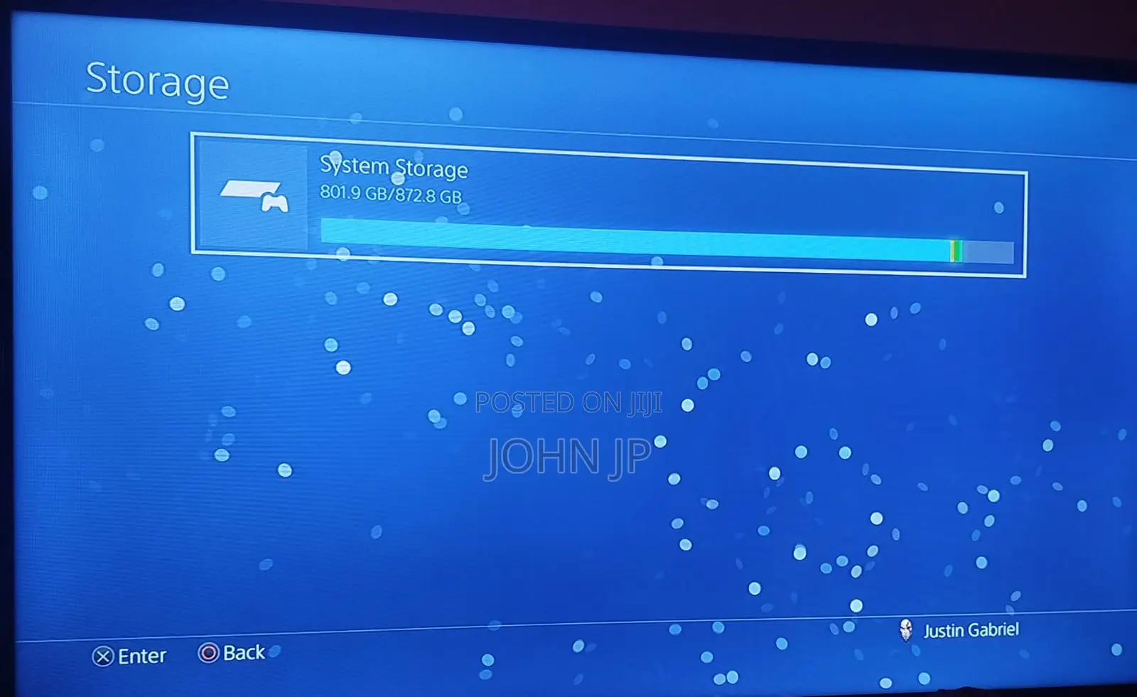 Play Station 4 Slim With 1 Tb Storage.