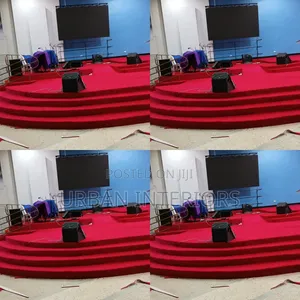 Red Delta Altar Carpets. 4mm Thickness