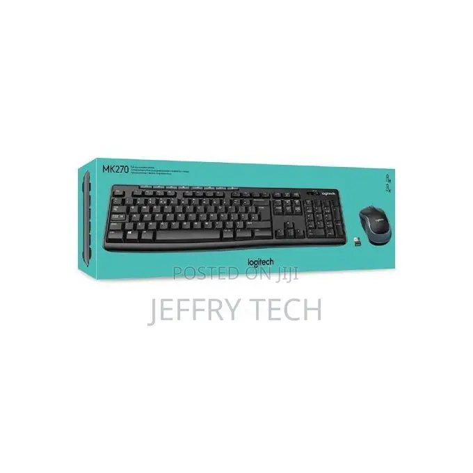 Logitech Mk270 Wireless Keyboard and Mouse Combo