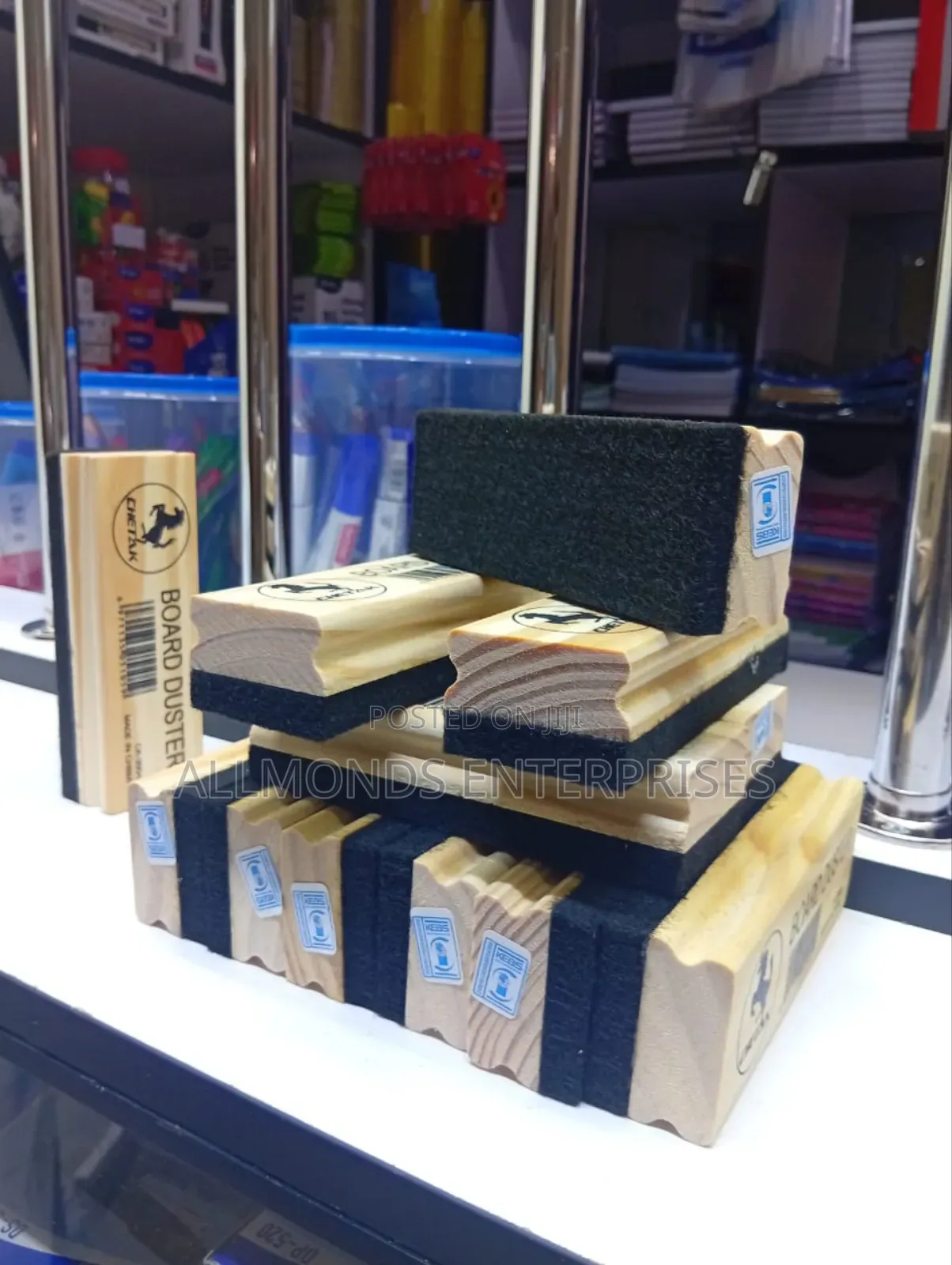 Wooden Blackboard Duster 13cm by 4cm