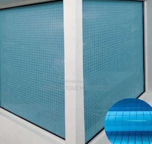 Blue Frosted Window Films - main view