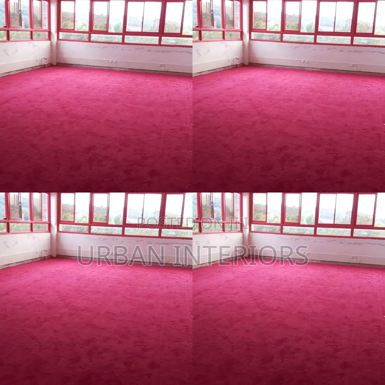 Wall to Wall Carpets. Red House Hold Carpets
