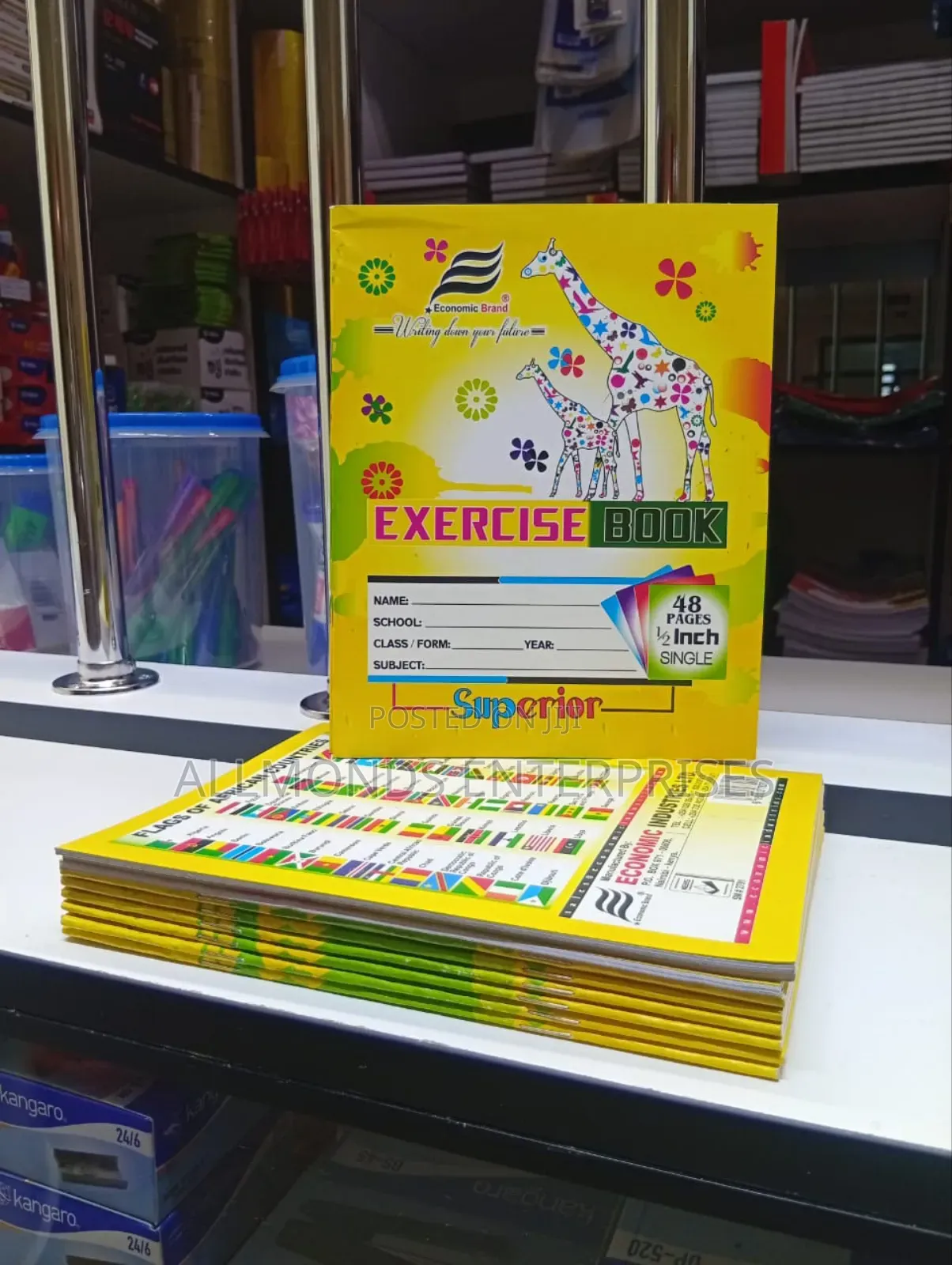 1/2 Inch Single Ruled Book 48 Pages- Economics