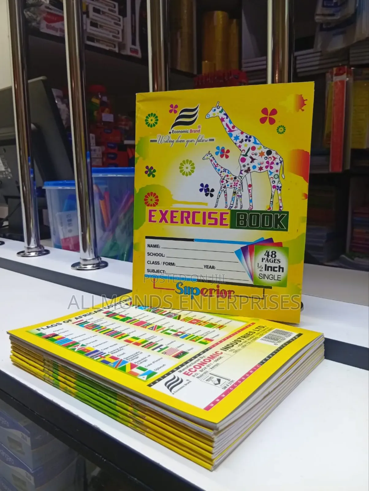 1/2 Inch Single Ruled Book 48 Pages- Economics